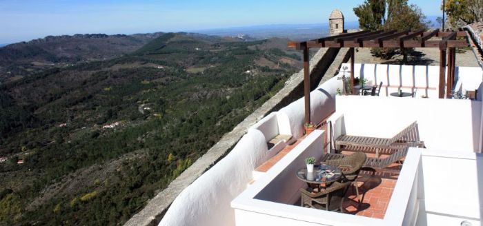 Dom Dinis Marvo, Ausblick von der Terrasse