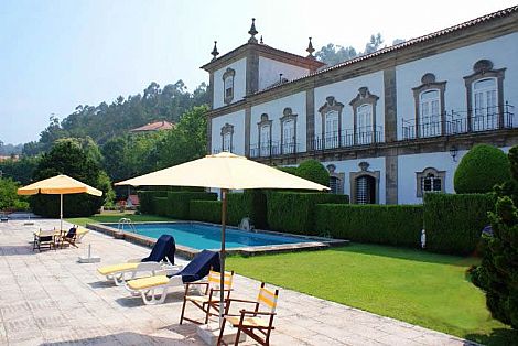 Landsitz, Herrenhaus, Hotel, Unterkunft, Casa das Torres bei Ponte de Lima, Nordportugal