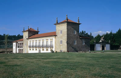 Nordportugal Casas Nobres Ponte de Lima, Casa Nobres Casa da Lage Aussenansicht